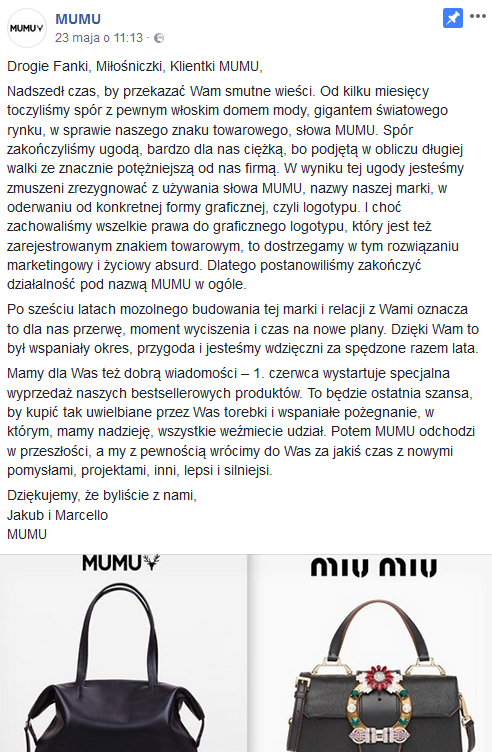 MUMU Facebook