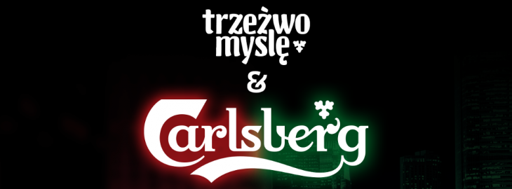 Plakat akcji organizowanej przez Carlsberg Polska 