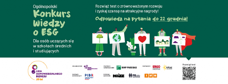 Ogólnopolski Konkurs Wiedzy o ESG