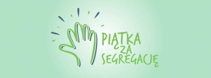 Piątka za segregację_logo