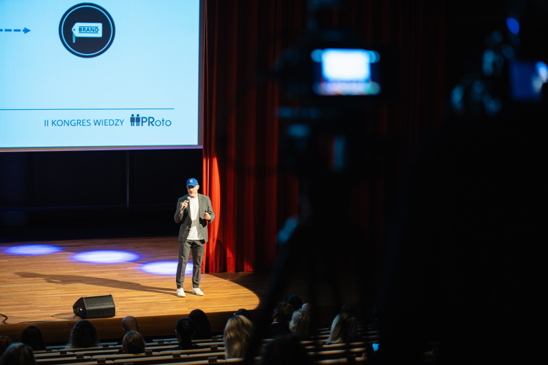 Marek Myślicki na II Kongresie Wiedzy PRoto