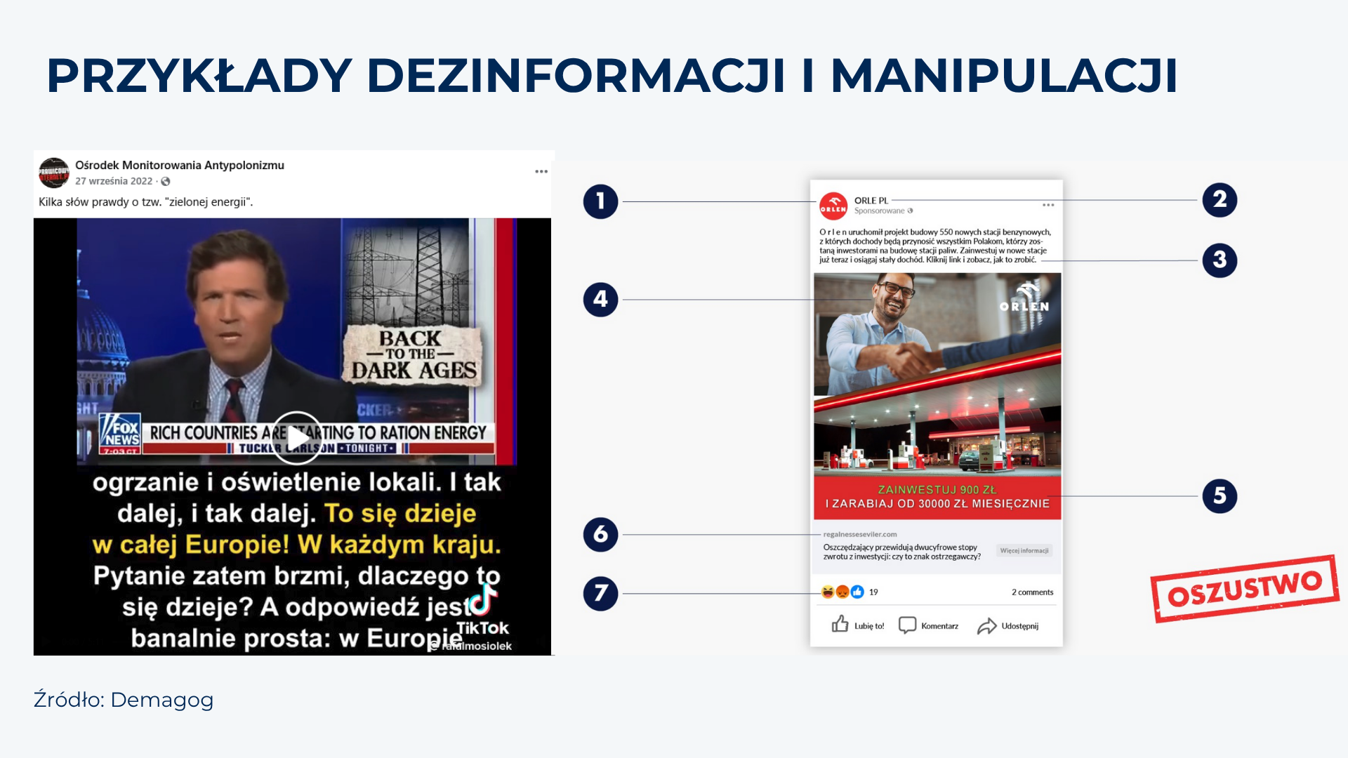 IMM dezinformacja w energetyce