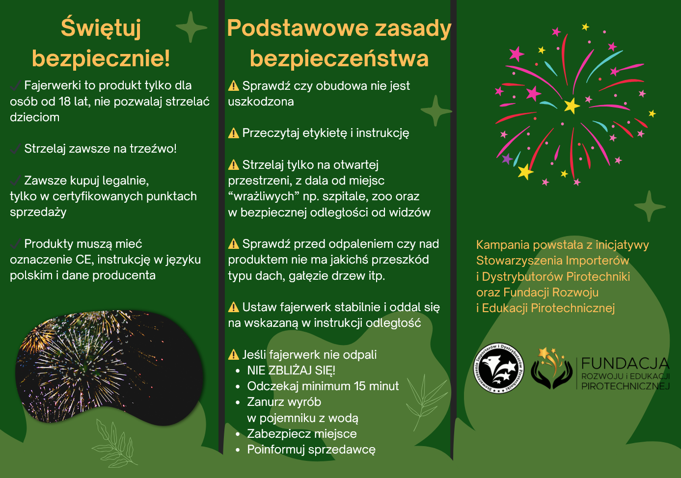 Broszura kampanii Nie igraj