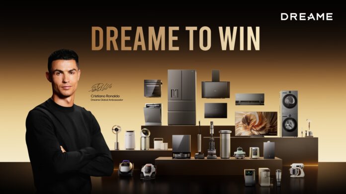 Cristiano Ronaldo w kampanii Dreame