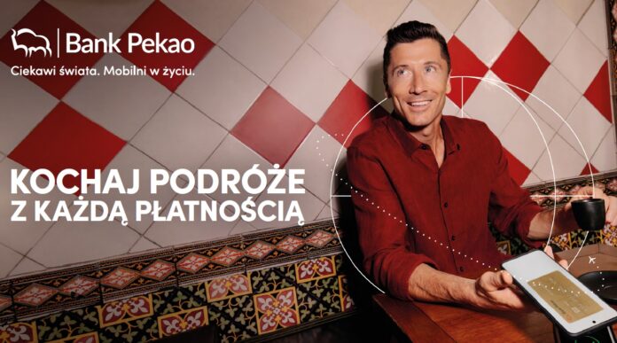 Robert Lewandowski w kampanii banku Pekao