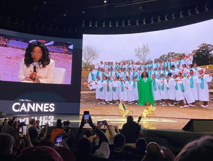 Oprah Winfrey na Cannes Lions 2026