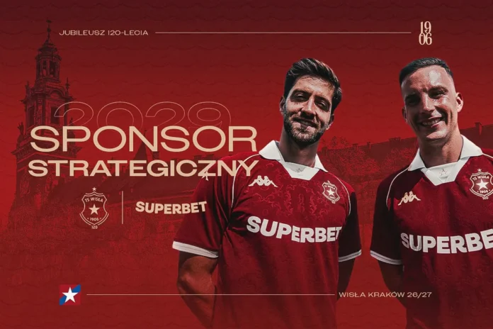 Superbet sponsorem Wisły Kraków