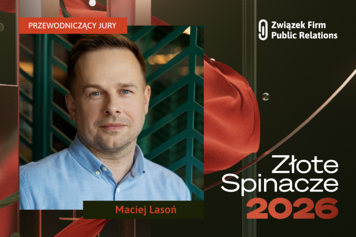 Maciej Lasoń przewodniczący jury Złote Spinacze 2026