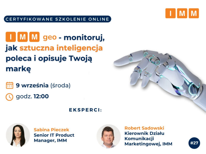 Webinar IMM o GEO