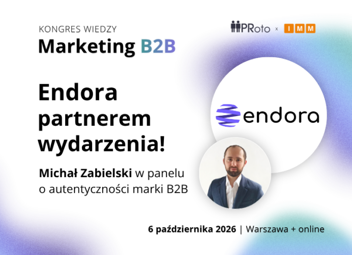 Endora partnerem Kongresu Wiedzy PRoto 2026