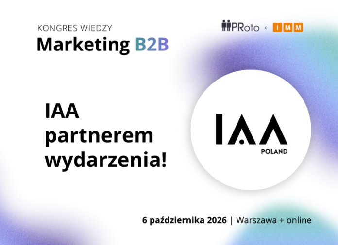 IAA partnerem Kongresu Wiedzy PRoto