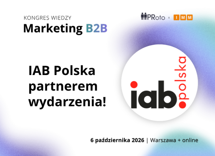 IAB Polska partnerem Kongresu Wiedzy PRoto 2026
