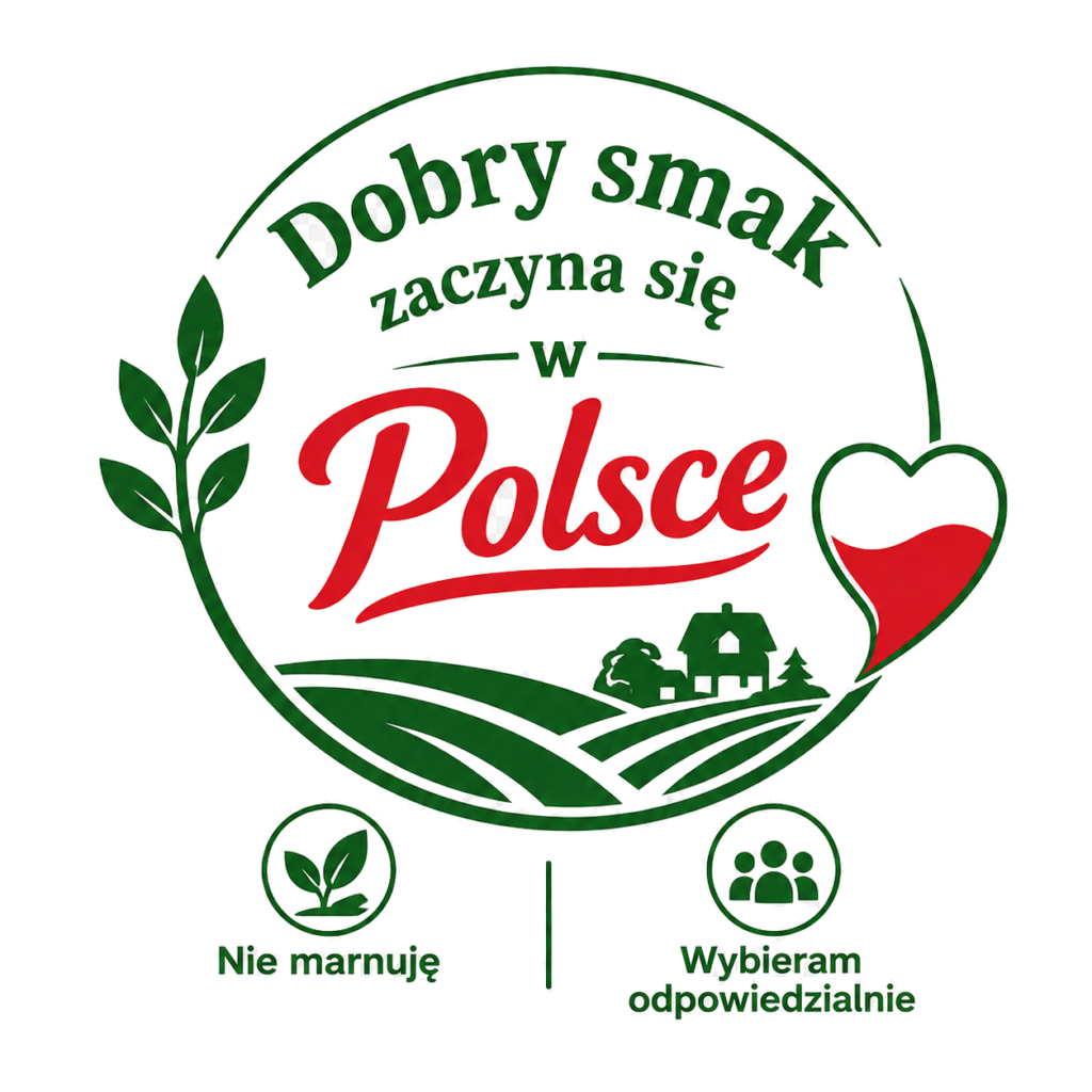 logo kampanii "Dobry smak zaczyna się w Polsce"