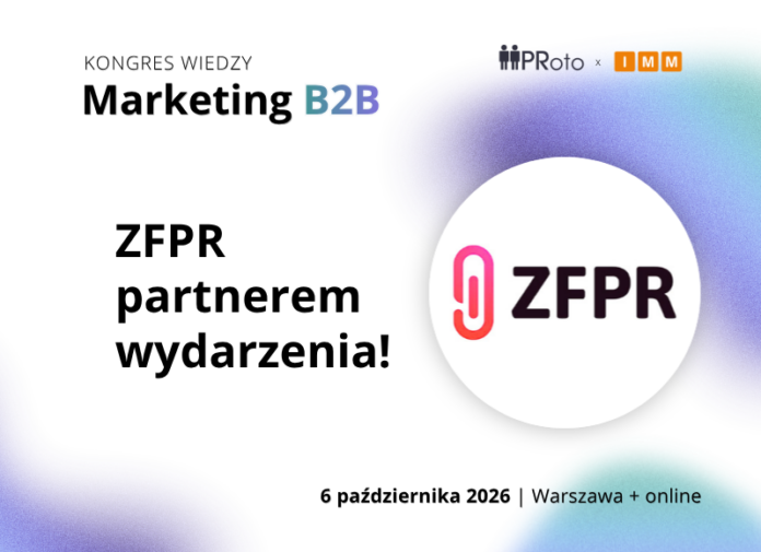 ZFPR partnerem Kongresu Wiedzy PRoto