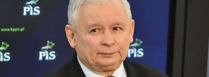 Jarosław Kaczyński w 2016 roku