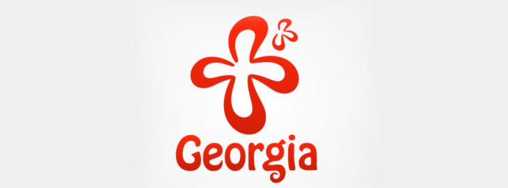 Logo gruzińskiej organizacji turystycznej