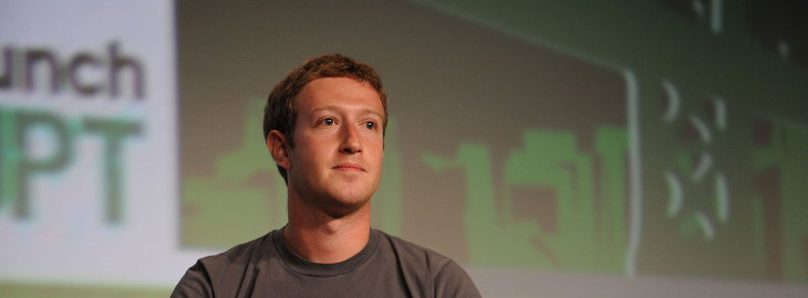 Mark Zuckerberg w 2012 roku